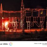 कोथळी उपकेंद्रात रोहित्राचा ‎स्फोट; मुक्ताईनगर अंधारात‎:रात्री 8.55 वाजेची घटना, युद्धपातळीवर दुरुस्तीची कामे सुरू