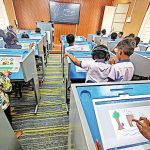 आयसीटी योजनेतून जि.प. शाळेमध्ये संगणक लॅब:वाशिंबे शाळेत 23 लाखांच्या प्रकल्पातून विद्यार्थ्यांसाठी आधुनिक शिक्षणाची दारेझाली खुली‎