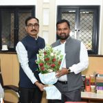 जी. श्रीकांत यांनी स्वीकारला छत्रपती संभाजीनगरच्या विभागीय आयुक्तपदाचा पदभार:म्हणाले- मराठवाड्याच्या सर्वांगीण विकासासाठी समन्वयाने काम करू