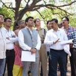 वेरूळ घृष्णेश्वर विकास कामांचा जिल्हाधिकारी गौडांनी घेतला आढावा:कुंभमेळ्यासाठी पायाभूत सुविधा वेळेत पूर्ण करण्याचे निर्देश