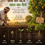 “कर्म का बीज – फल का धैर्य” – VastavNEWSLive.com