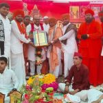 वारकऱ्यांचे व्यासपीठ हे एक संत विचारांचे व्यासपीठ- पालकमंत्री:तरडेला वारकरी गुणीरत्न पुरस्कार व महंत पदवी दीक्षा प्रदान सोहळा‎