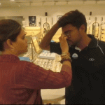 Nazia Elahi Khan Protests Lenskart Dress Code Ban Tilak VIDEOS