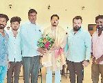 राष्ट्रवादी युवकचे अध्यक्ष धीरज शर्मा यांनी घेतले श्री घृष्णेश्वराचे दर्शन:खुलताबाद येथील भद्रा मारुती मंदिरात जाऊन दर्शन