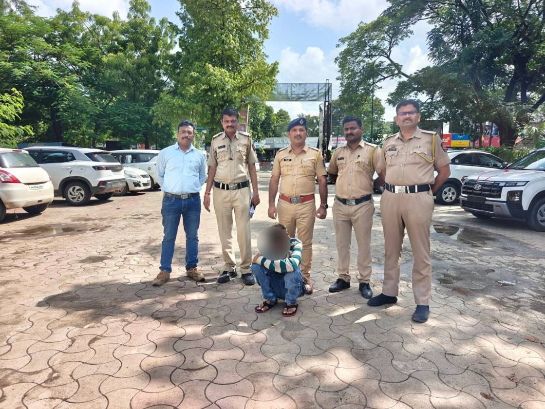 घरफोडीचा गुन्हा उघड; आरोपी जेरबंद, सुमारे ४८ हजारांचा मुद्देमाल जप्त