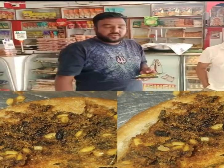 वैजापुरात कचोरीत सापडल्या उंदराच्या लेंड्या:अन्न प्रशासनाच्या कारवाईनंतरही बेफिकिरी,व्हिडिओ व्हायरल