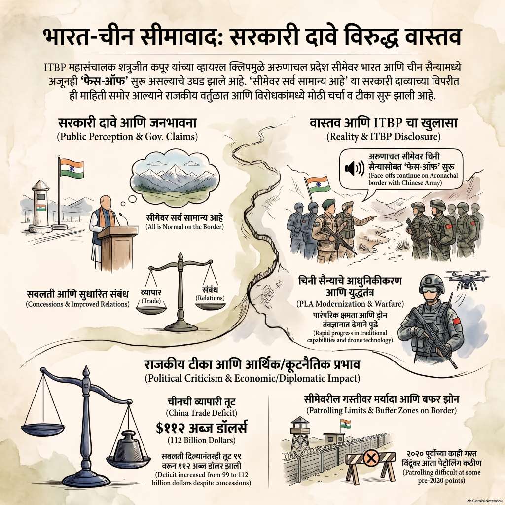 आयटीबीपी प्रमुखांचे वक्तव्य, लीकचे दावे आणि अधिकृत हँडलवरून व्हिडिओ हटवण्याचे नाट्य